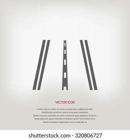 road icon vector