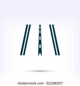 road icon vector