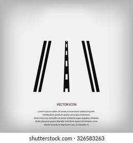road icon vector