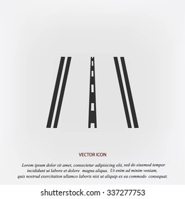 road icon vector