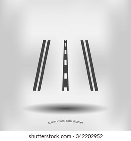 road icon vector