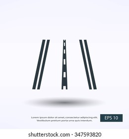 road icon vector