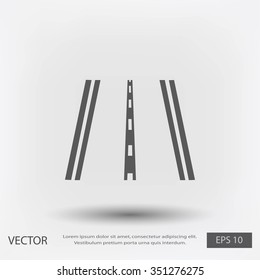 road icon vector