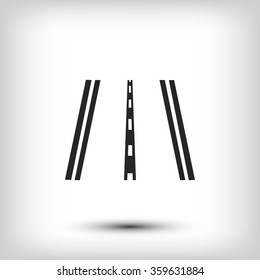 road icon vector