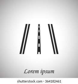 road icon vector