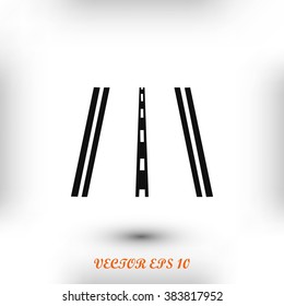 road icon vector