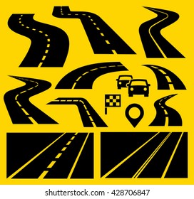 Road Icon Vector 