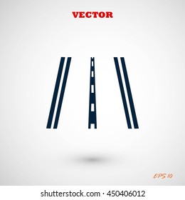 road icon vector