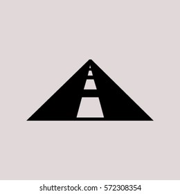 road, icon vector