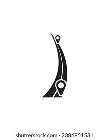 road icon, vector best flat icon.