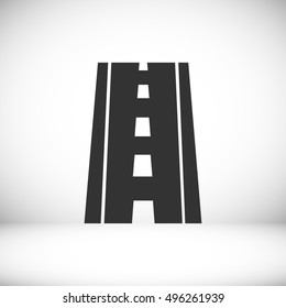 road icon, vector best flat icon EPS