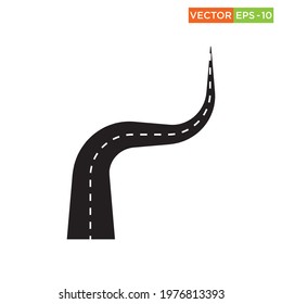 Road Icon vector eps file for web and print