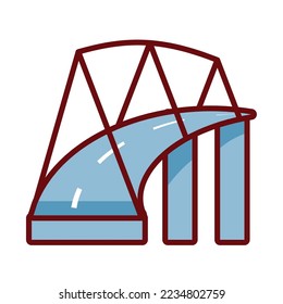 road icon vector image on white background