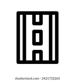 road icon. vector line icon for your website, mobile, presentation, and logo design.