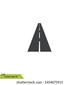 road icon vector logo template eps10