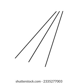 Road icon vector. route illustration sign. trip symbol or logo.