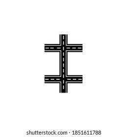 road icon vector symbol illustrations