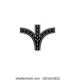 road icon vector symbol illustrations