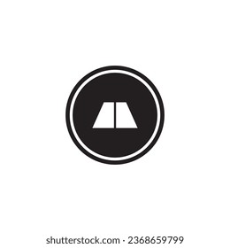 road icon vector template illustration logo design