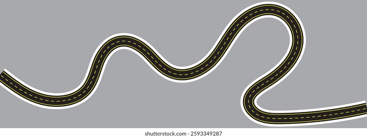 road icon vector template illustration logo design
