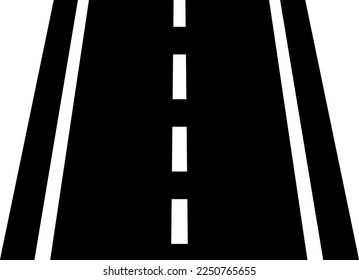 road icon, vector trendy style illustration on white background..eps