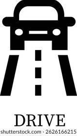 Road icon.Road forks icon. Road sections of different shapes.vector icon illustration isolated on white background.Containing street, highway, traffic light, intersection and roundabout symbol.
