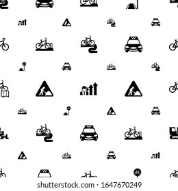 los iconos de las carreteras se realizan sin problemas. Incluido un tour de ciclismo editable, oportunidad de negocios, carriles para bicicletas, estacionamiento para bicicletas, íconos de obras de construcción. iconos de carreteras para la web y el móvil.