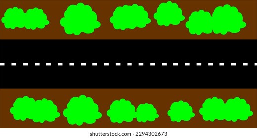  road illustration background for animation