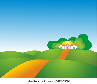 road landscape