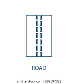 road line icon