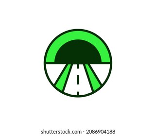 Road line icon. Vector symbol in trendy flat style on white background. Commerce sing for design.