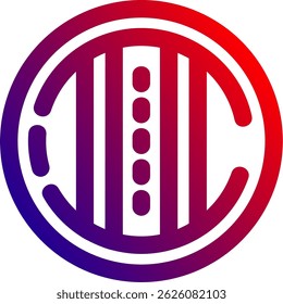Road Line vector Icon Design