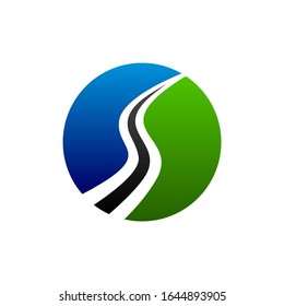 Road Logo can be used for company, icon, and others.