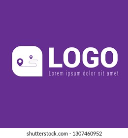 road logo concept. Designed for your web site design, logo, app, UI