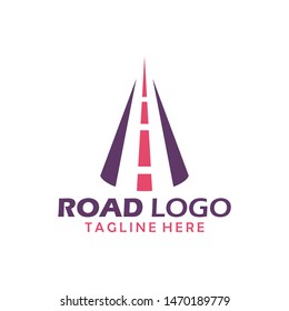 road logo concept icon vector