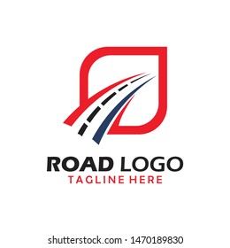 Road Logo Concept Icon Vector Stock Vector (Royalty Free) 1470189830 ...