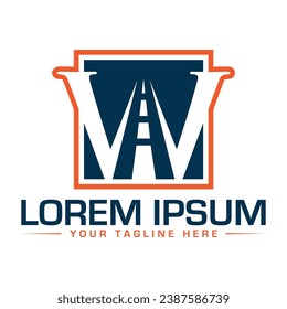 Road Logo Design Modern Logo Design Road Construction