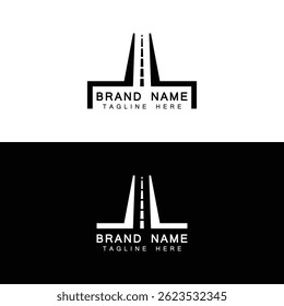 Road Logo Design Modern Logo Design Road Construction