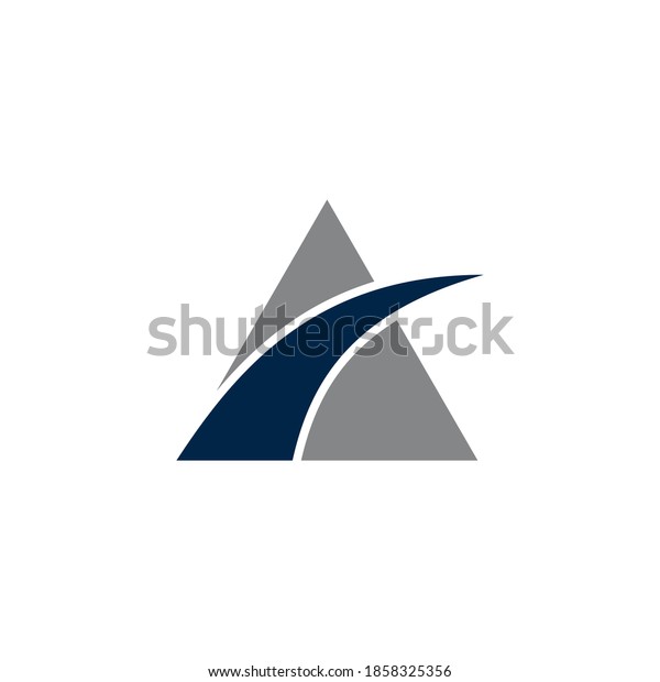 A road logo design vector\
symbol