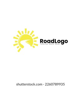 Design-Vorlage für das Straßenlogo