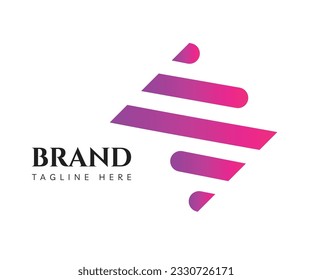 Road logo icon design template elements. Usable for Branding, Business and Technology Logos.
