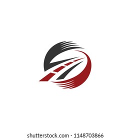 road logo template