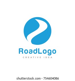 Road Logo Vector