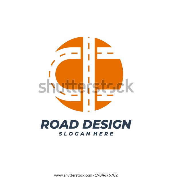 Road logo vector template, Creative Road logo
design concepts