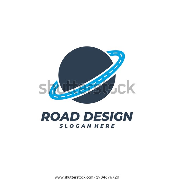 Road logo vector template, Creative Road logo\
design concepts