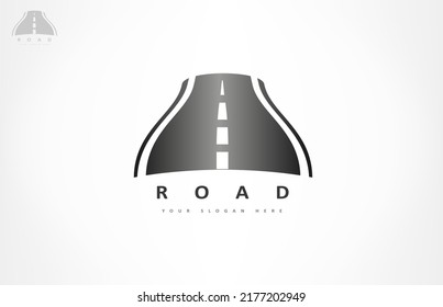 Road Logo Vector Track Design Stock Vector (Royalty Free) 2177202949 ...