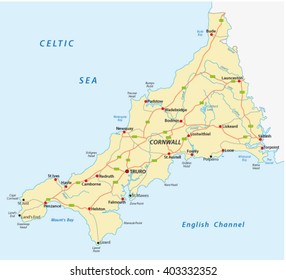 Printable Map Of Devon And Cornwall Map Cornwall Images, Stock Photos & Vectors | Shutterstock