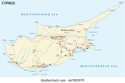 764 North cyprus map Images, Stock Photos & Vectors | Shutterstock