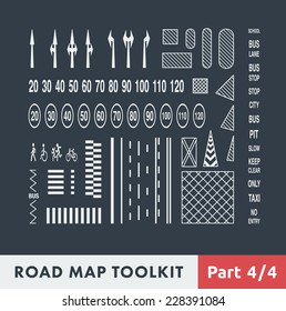 Road Map Toolkit. Part 4 of 4: Basic Elements of Road Marking.