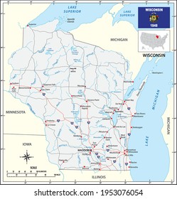 821 Minnesota Lakes Map Images, Stock Photos & Vectors 